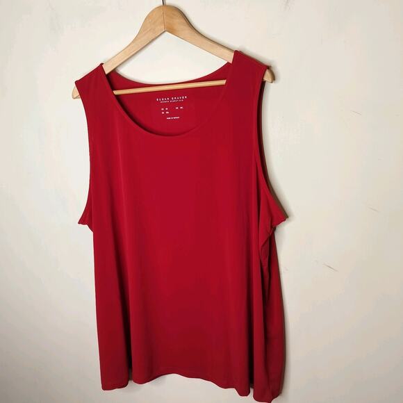 Susan Graver Liquid Knit Shell Tank Top - Picture 4 of 6